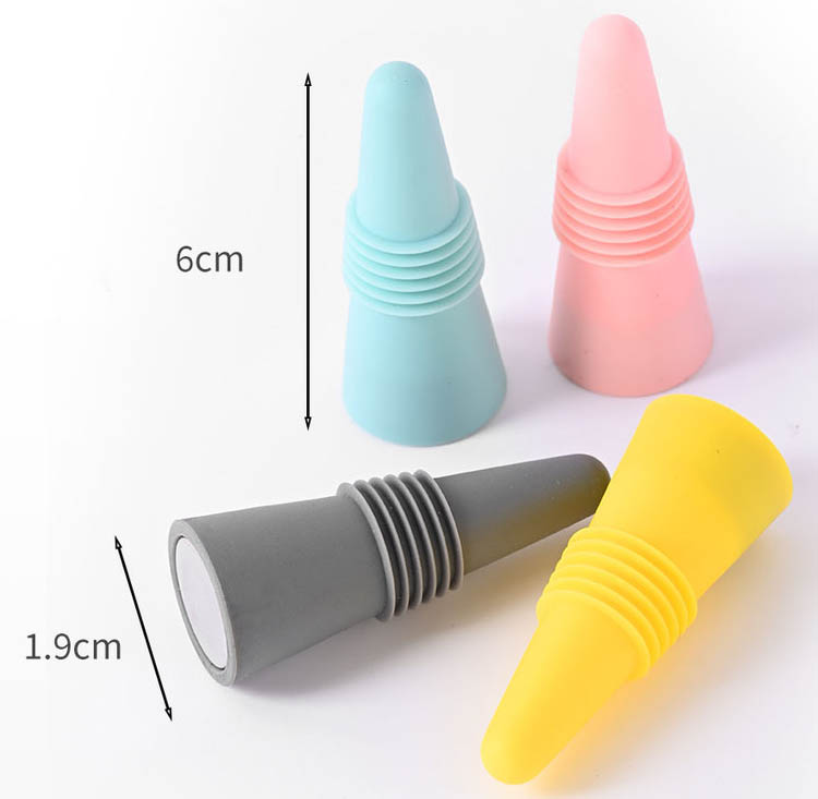 silicone wine stopper